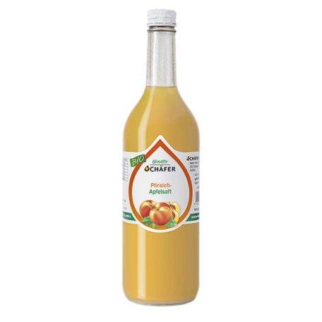 Schäfer BIO 100% Őszibarack-Almalé 700ml