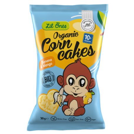 McLloyd's BIO Lil Ones Corn Cake - Banán-Mango 30g
