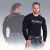 MADMAX Compression Long Sleeve Top Red Hosszú Ujjú Felső