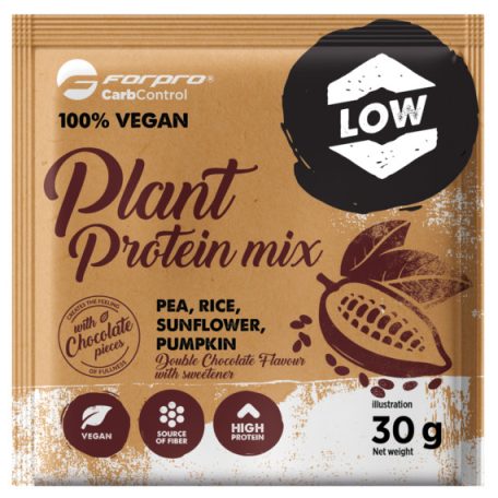 Forpro 100% Vegan Plant Protein Mix 1 karton (30gx30db)
