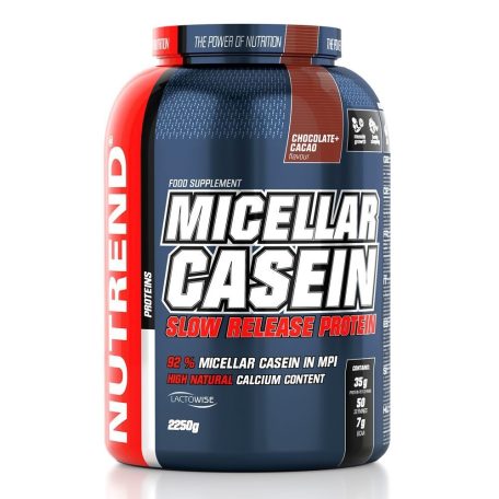 Nutrend Micellar Casein - 2250 g  kazein fehérjepor