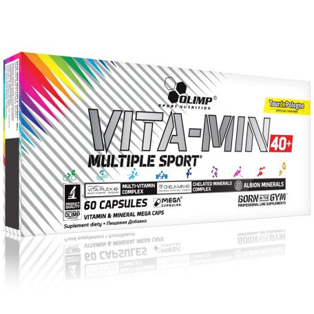 OLIMP Vita-Min Multiple Sport™ 40+ vitamin 60 kapszula vitamin idősebb sportolóknak