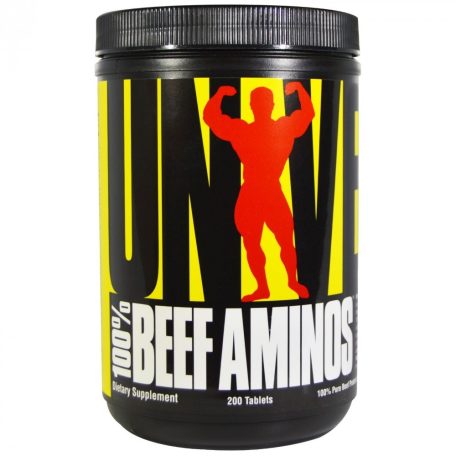 Universal Nutrition 100% Beef Aminos - 400 tabletta aminosav készítmény