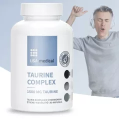 Taurin Komplex 1500 mg 90 kapszula - USA medical