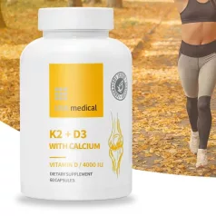 K2+D3 kalciummal és C-vitaminnal 60 kapszula - USA medical