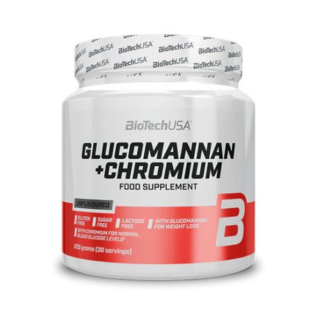 Biotech Glucomannan + Chromium étrendkiegészítő italpor 225g