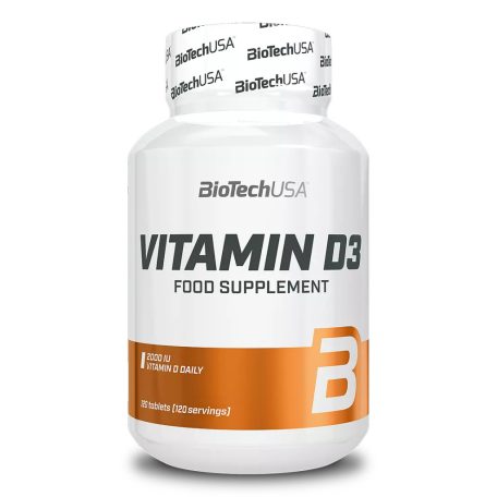 Biotech Vitamin D3 50mcg 120 tabletta