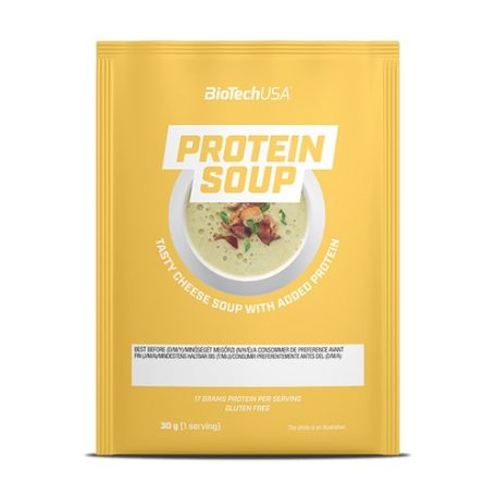 Biotech Proteingusto Cheese soup 30g fehérje leves
