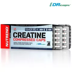 Nutrend Creatine Compressed Caps - 120 kapszula kreatin kapszula sportolóknak