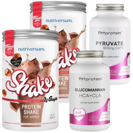 Fittprotein 30 napos Diéta csomag íz: mogyorós-csokoládé