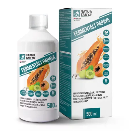 Natur Tanya Fermentált Papaya MAXI Csomag (6db koncentrátum) - Saccharomyces boulardii fermentációval