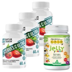   Natur Tanya Szerves C Ultra (3db) + Jelly junior gyermekeknek (1db)