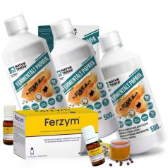   Natur Tanya Fermentált Papaya (3db) + 1 doboz S. Ferzym® Ampulla Csomag