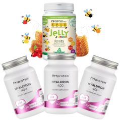   Fittprotein Hyaluron 400 Triopack + Meglepi Jelly junior Gyermekeknek