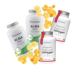   Ragyogok Csomag 60 Napra - Nutriversum MSM+C Hyaluron Collagen (2db) + Fittprotein Alga 640 (2db)