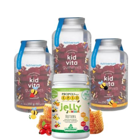Kid Vita Gyerek Multivitamin (3db) + Meglepi Jelly junior Gyermekeknek
