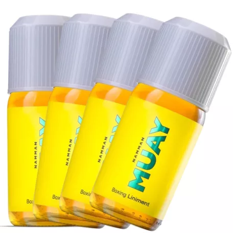 MUAY Boxing Liniment Melegítő olaj 120ml Csomag (4db)