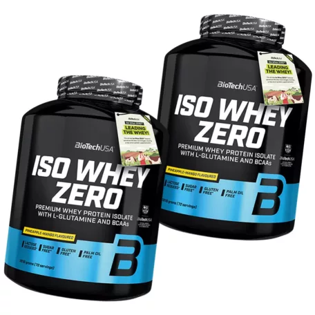 BioTechUSA Iso Whey Zero 1816g Duopack