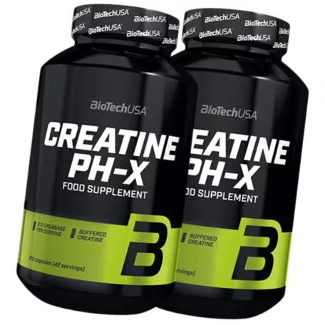 BioTechUSA Creatine pH-X 210 kapsz. Duopack