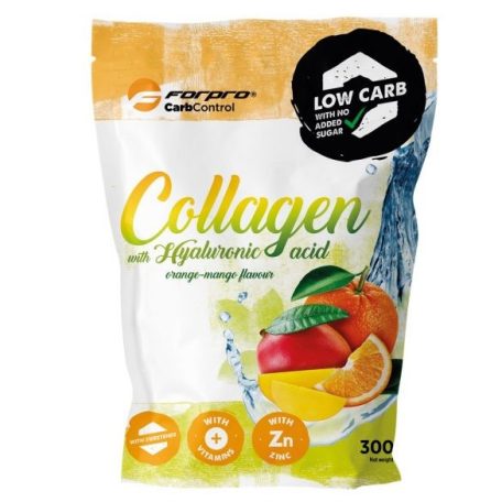 Forpro Collagen with Hyaluronic acid Orange-Mango 300g