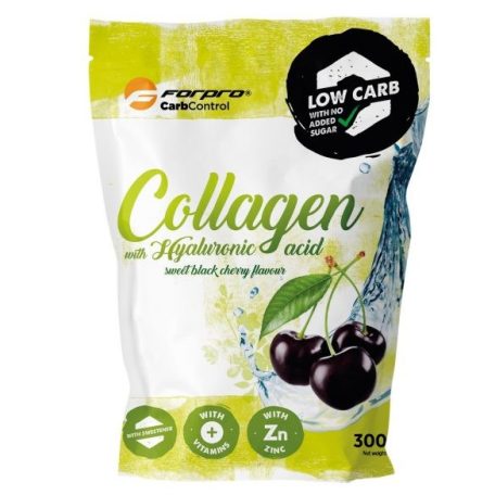 Forpro Collagen with Hyaluronic acid Sweet Black Cherry 300g