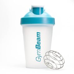 GymBeam Shaker Blend Bottle átlátszó-kék 400ml