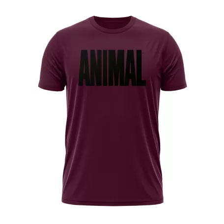 Animal póló Maroon - XXL - piros - Universal Nutrition - GymBeam