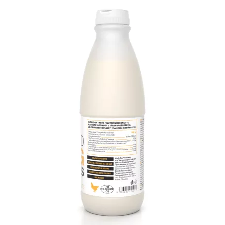 Folyékony tojásfehérje - 1000 g - ízesítetlen - GymBeam