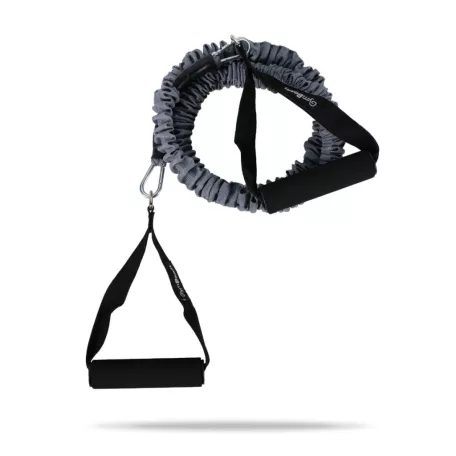 Gumiszalag fogantyúval 5 kg - fekete - GymBeam