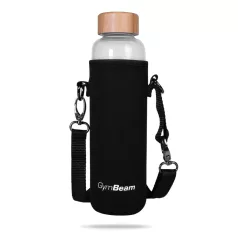 Bamboo üvegpalack 600 ml - fehér - GymBeam