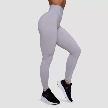 FIT női leggings Mist Grey - XL - szürke - GymBeam