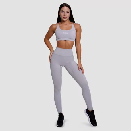 FIT női leggings Mist Grey - XL - szürke - GymBeam