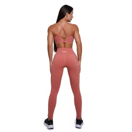 FIT női leggings Salmon - M - rózsaszín - GymBeam