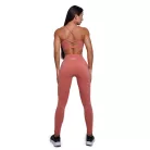 FIT női leggings Salmon - L - rózsaszín - GymBeam