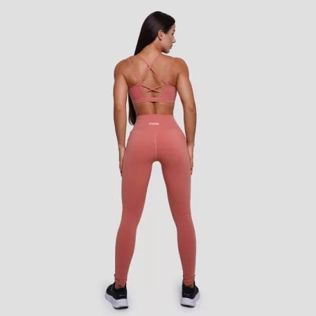 FIT női leggings Salmon - XL - rózsaszín - GymBeam
