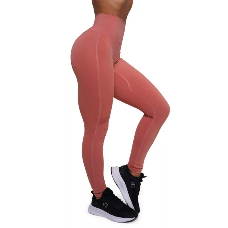 FIT női leggings Salmon - XXL - rózsaszín - GymBeam
