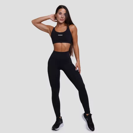 FIT női leggings Black - L - fekete - GymBeam
