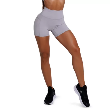 FIT női rövidnadrág Mist Grey - XS - szürke - GymBeam