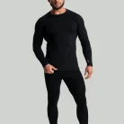 MERINO I férfi leggings Black - S - fekete - STRIX - GymBeam