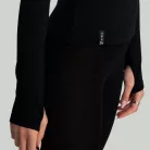 MERINO I hosszú ujjú női póló Black - XS - fekete - STRIX - GymBeam