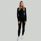 MERINO I hosszú ujjú női póló Black - XS - fekete - STRIX - GymBeam