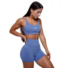 FIT női rövidnadrág Steel Blue - XS - kék - GymBeam