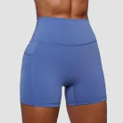 FIT női rövidnadrág Steel Blue - S - kék - GymBeam