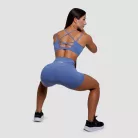 FIT női rövidnadrág Steel Blue - XL - kék - GymBeam