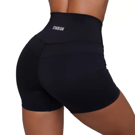 FIT női rövidnadrág Black - XXL - fekete - GymBeam