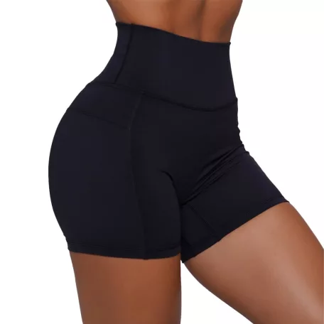 FIT női rövidnadrág Black - XXL - fekete - GymBeam