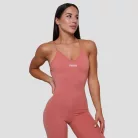 FIT női overál Salmon - S - rózsaszín - GymBeam