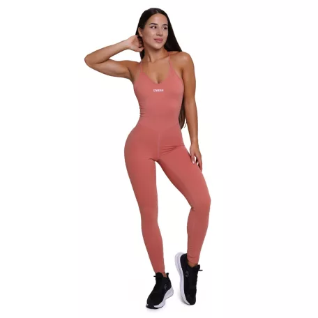 FIT női overál Salmon - S - rózsaszín - GymBeam