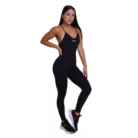 FIT női overál Black - M - fekete - GymBeam