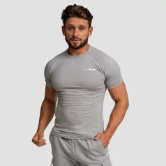 TRN Fitted póló Grey - XL - szürke - GymBeam